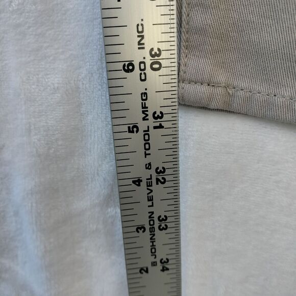 Lucky Brand Jeans Mens 36x30 Beige Classic Fit Straight Leg Dungarees Vintage - Picture 8 of 16